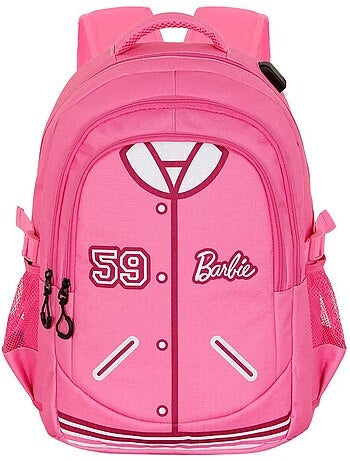 Barbie Varsity Mochila Running PLUS, Rosa