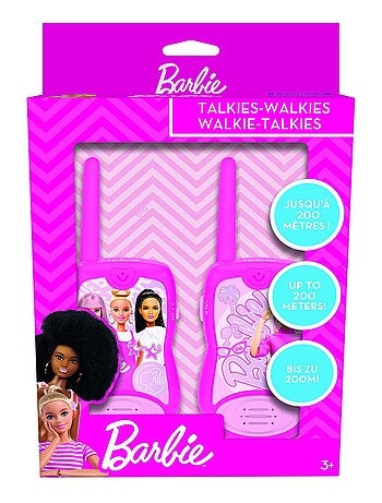 Barbie walkietalkies até 120m