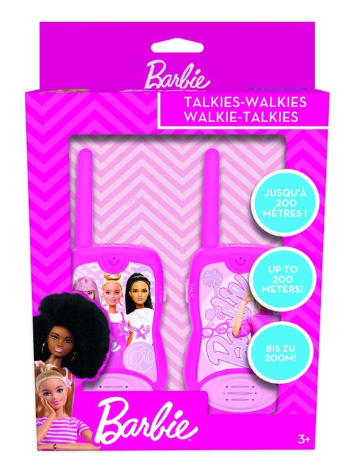 Barbie walkietalkies até 120m - Kiabi