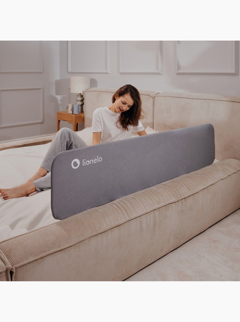 Barreira de cama LIONELO Lora – Dobrável – Proteção contra quedas – Saco incluído Bege - Kiabi