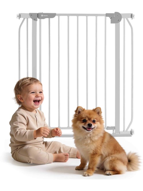 Barreira de segurança para bebés LIONELO Truus – 75–105 cm – Fixação por pressão – Sem perfuração - Kiabi