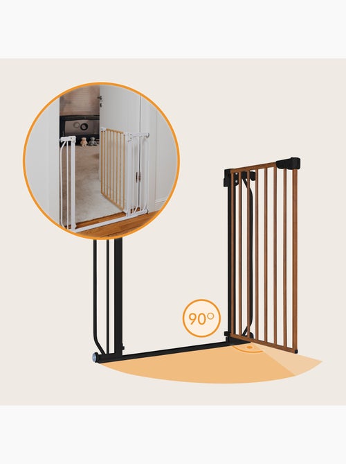 Barreira de segurança para bebés LIONELO Truus – 75–105 cm – Fixação por pressão – Sem perfuração - Kiabi