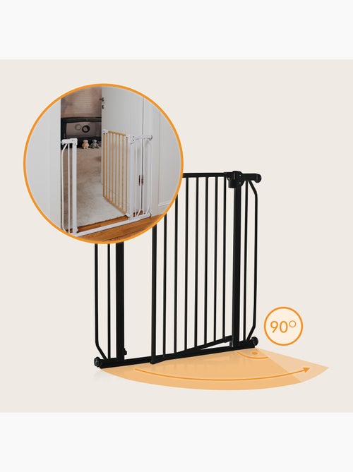 Barreira de segurança para bebés LIONELO Truus – 75–105 cm – Fixação por pressão – Sem perfuração - Kiabi