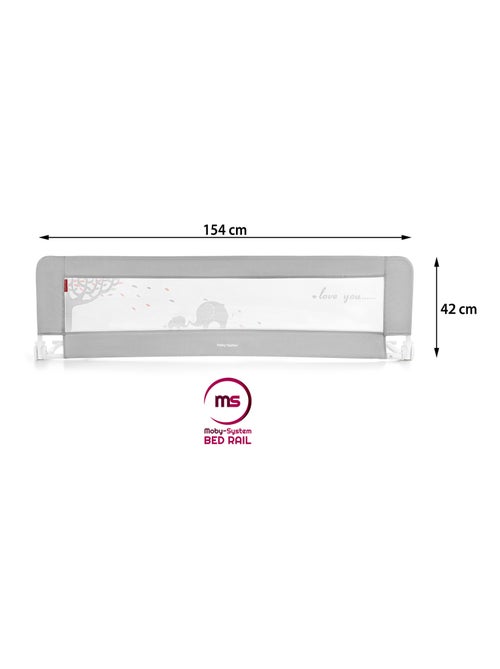 Barreira de segurança para cama de bebé 154 cm – proteção contra quedas - Kiabi