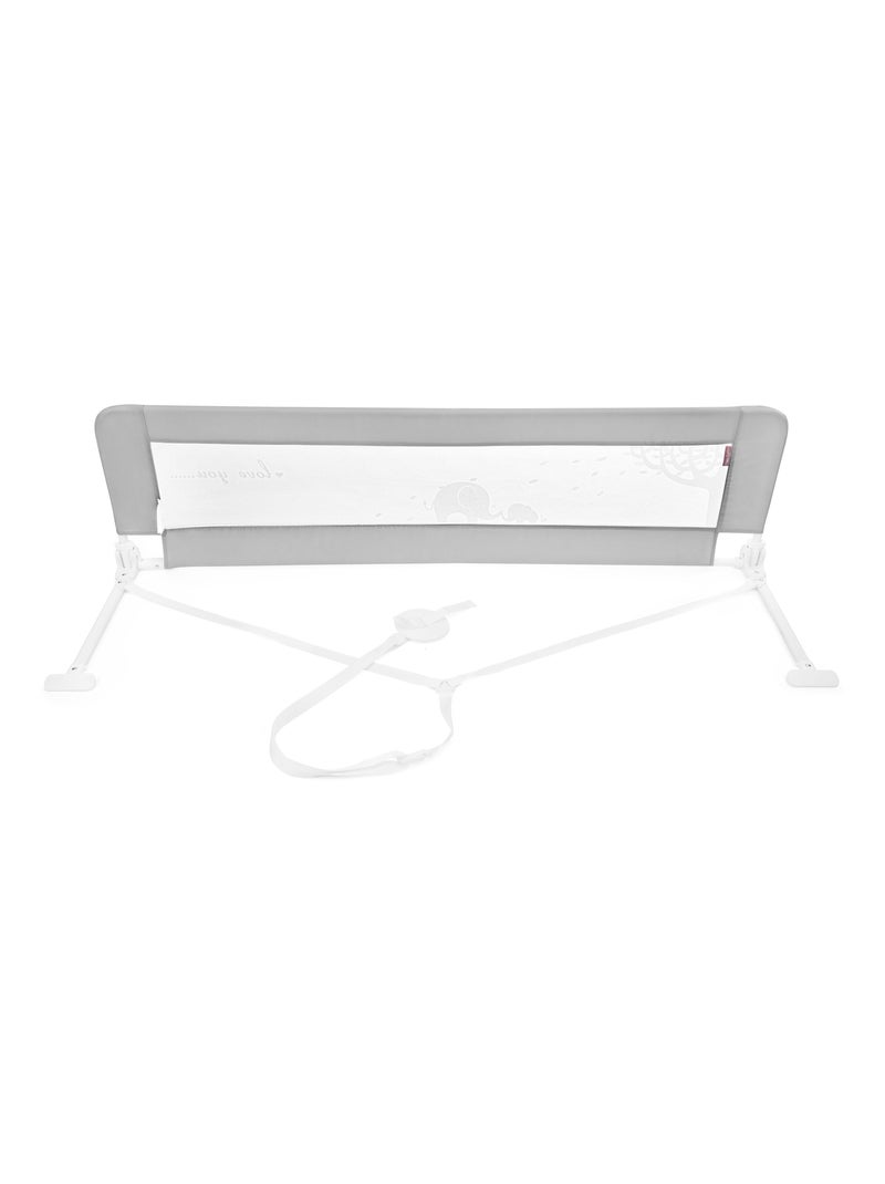 Barreira de segurança para cama de bebé 154 cm – proteção contra quedas Cinza - Kiabi