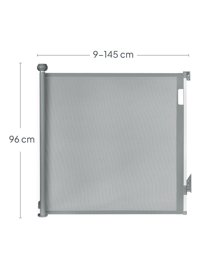 Barreira de segurança retrátil – LIONELO Thea – 85 x 140 cm – Sem soleira Cinza - Kiabi