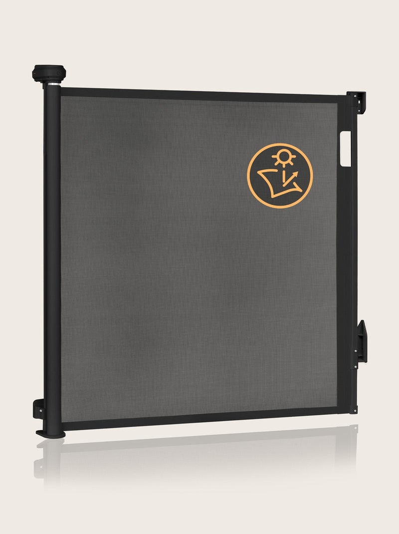 Barreira de segurança retrátil – LIONELO Thea – 85 x 140 cm – Sem soleira Preto - Kiabi