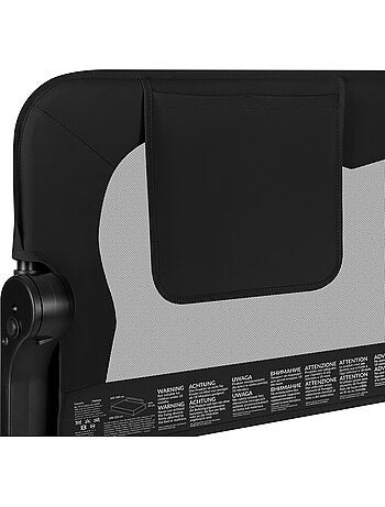 Barreira para berço LIONELO Eva - 150 cm - Proteção anti-queda - Rede ventilada dobrável