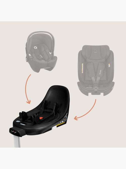 Base ISOFIX - LIONELO Moxie Plus i-Size - Giratória a 360° - Dobrável - Suporte estabilizador - Kiabi