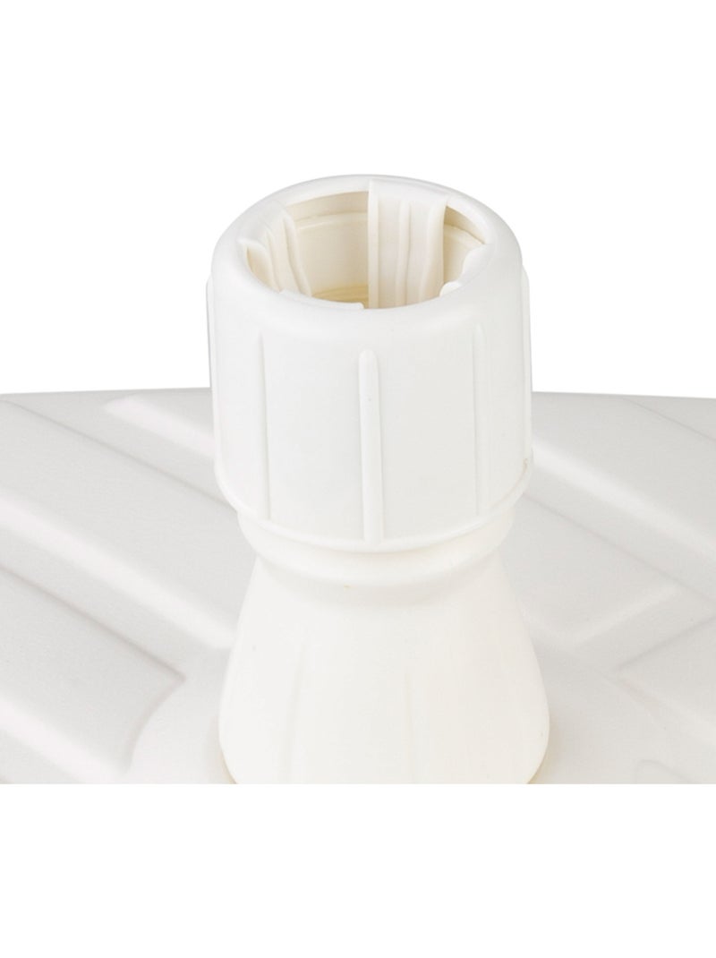 Base para guarda-sol quadrado branco ø33-48 mm aktive Branco - Kiabi