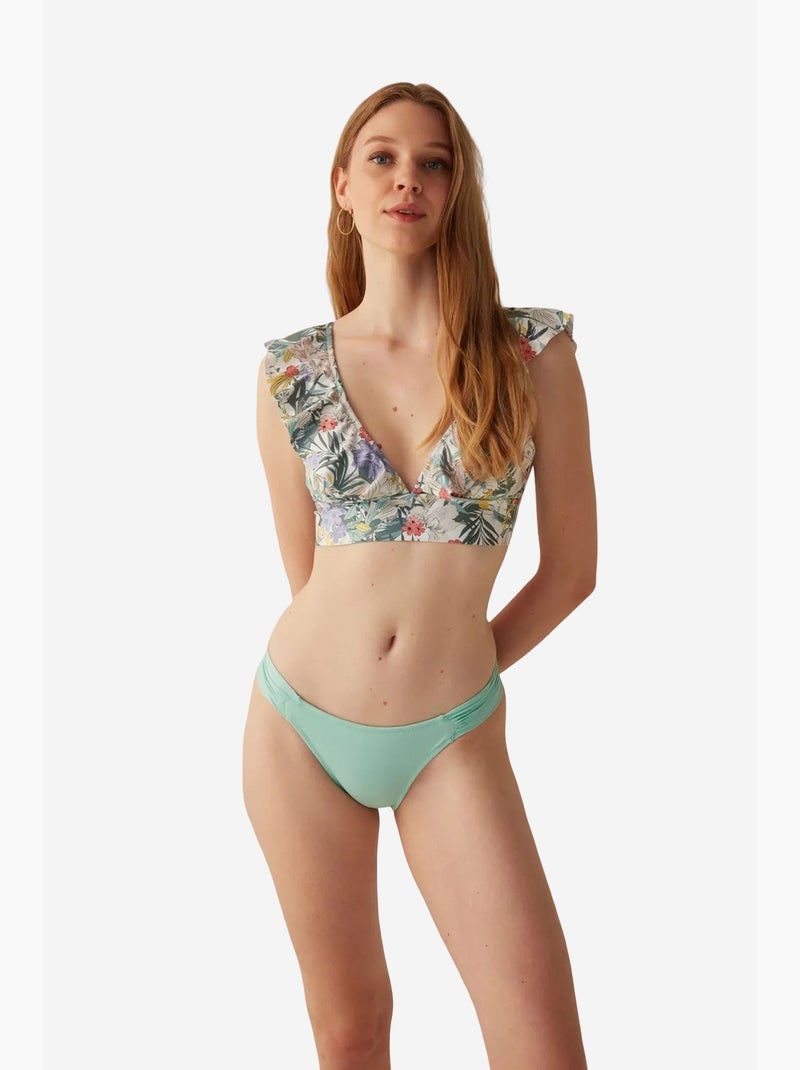 Basic hipkini parte de baixo de biquíni penti Verde menta - Kiabi