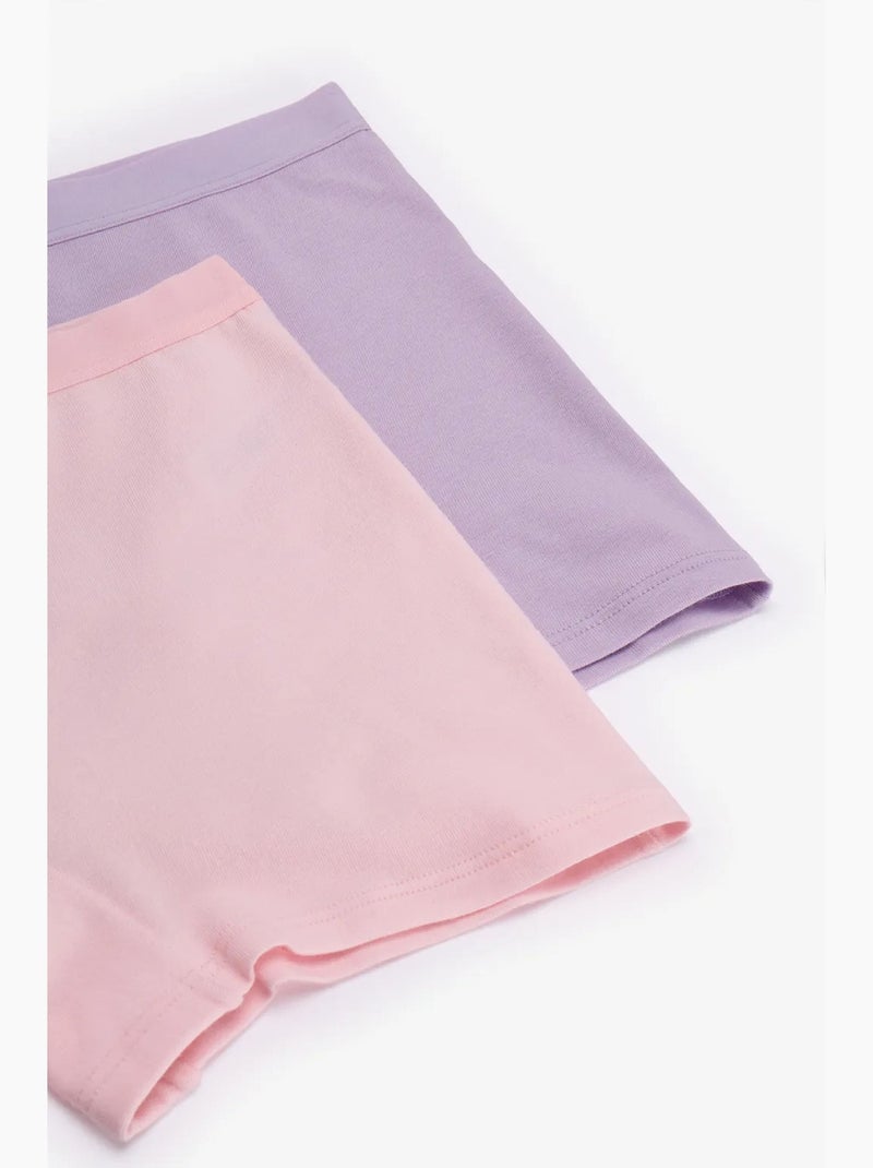 Basic pack de 2 cuecas boxer longas penti Lavanda - Kiabi