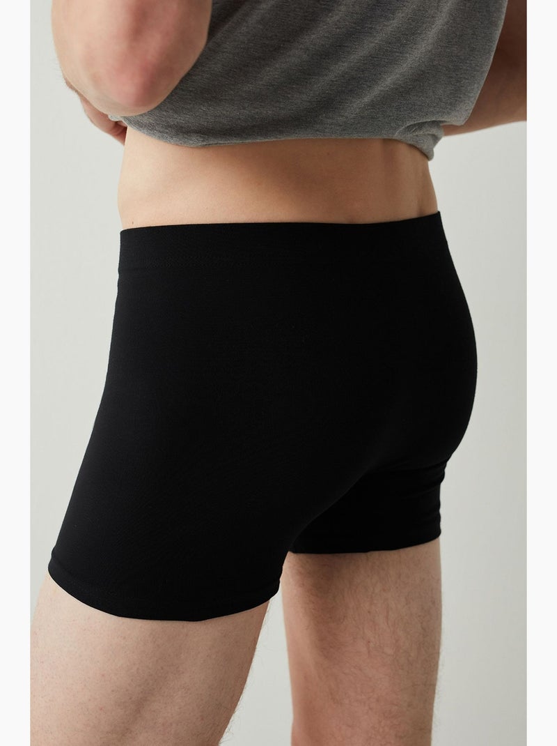Basic tripple tape boxer penti Preto - Kiabi