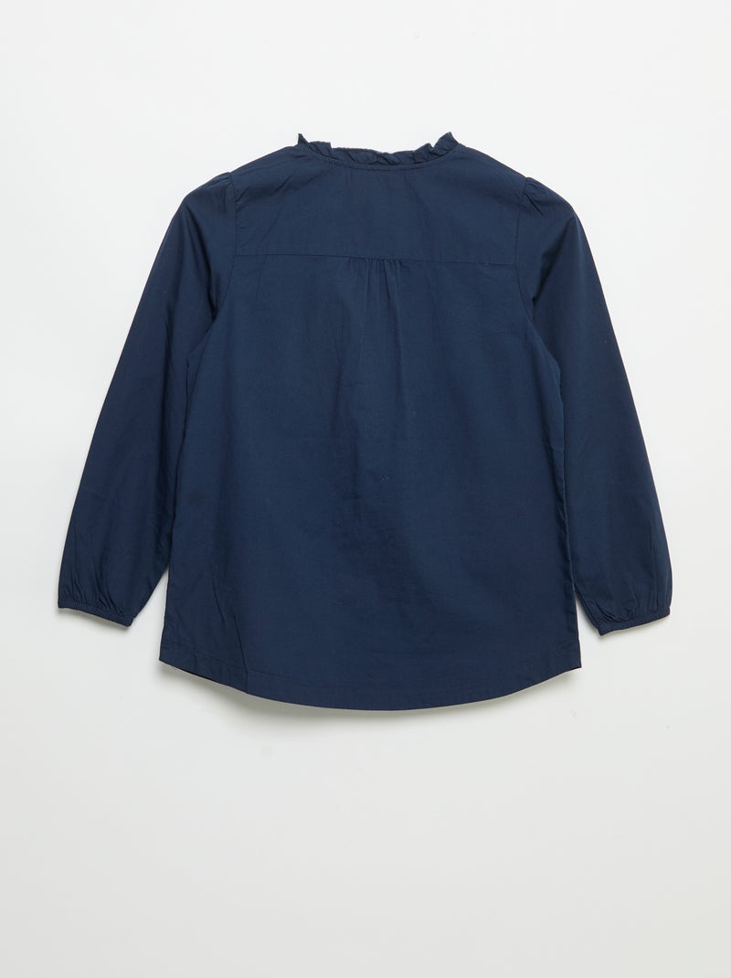 Bata com molas de pressão Azul - Kiabi