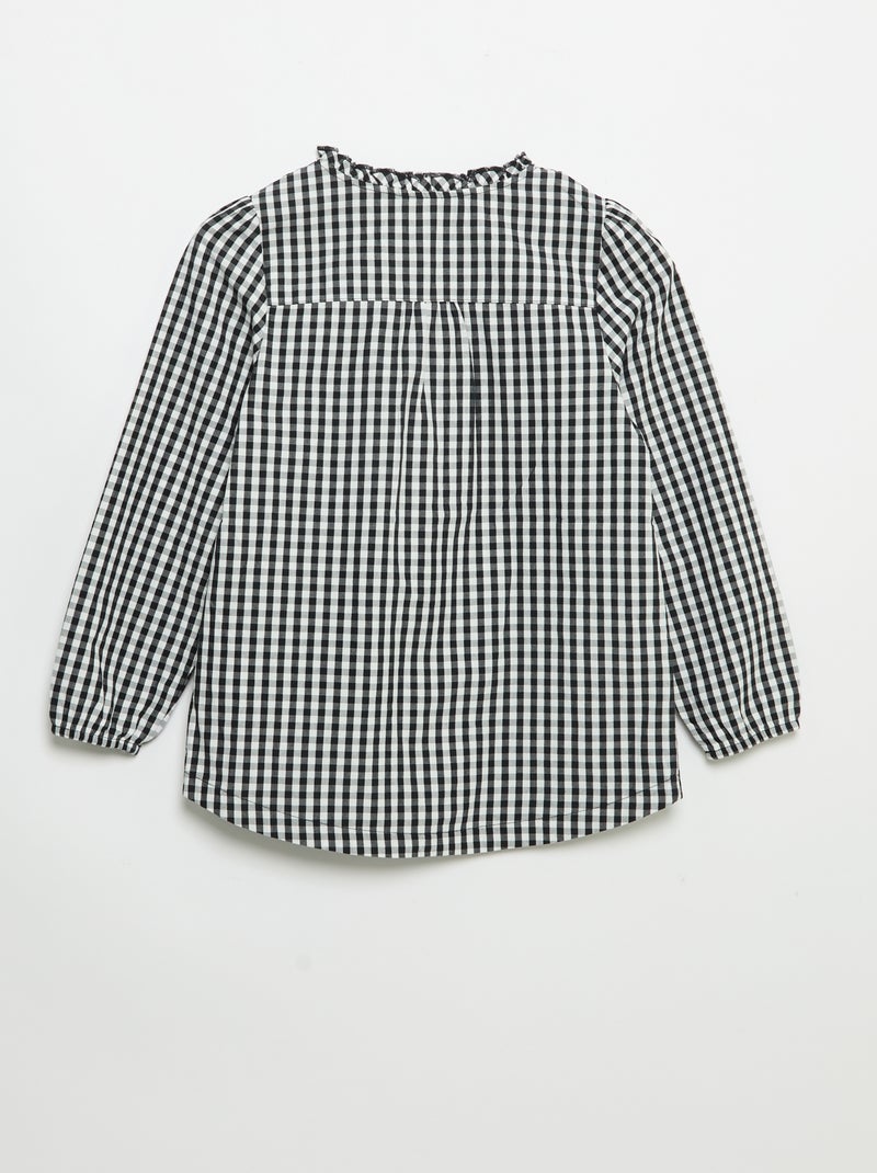 Bata com molas de pressão Preto - Kiabi