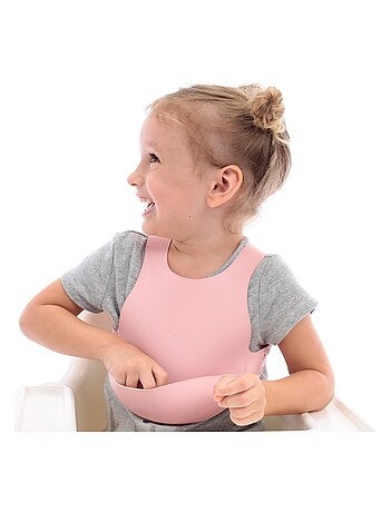 Bavoir bébé en silicone | minikoioi