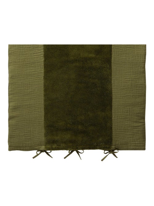 Bb&co - coprimaterasso per fasciatoio 100% cotone mix and match - felce - 60 x 80 cm - Kiabi