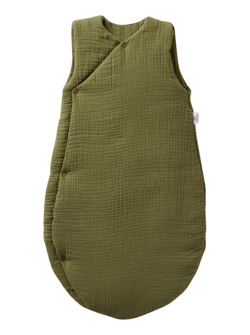 Bb&co - sacco nanna per neonato a forma di kimono 100% cotone mix and match - felce - 6/18 mesi - Kiabi Bb&co - sacco nanna per neonato a forma di kimono 100% cotone mix and match - felce - 6/18 mesi - Kiabi
