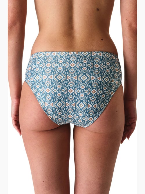 Beatriz burgu cueca de biquíni com padrão étnico e cintura média penti - Kiabi Beatriz burgu cueca de biquíni com padrão étnico e cintura média penti - Kiabi
