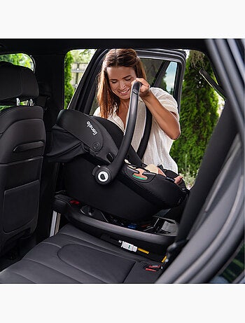 Bebê-conforto com base ISOFIX – LIONELO Astrid i-Size – Premiado pela ADAC – Cadeira auto 40–87 cm
