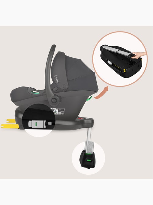 Bebê-conforto com base ISOFIX – LIONELO Astrid i-Size – Premiado pela ADAC – Cadeira auto 40–87 cm - Kiabi Bebê-conforto com base ISOFIX – LIONELO Astrid i-Size – Premiado pela ADAC – Cadeira auto 40–87 cm - Kiabi