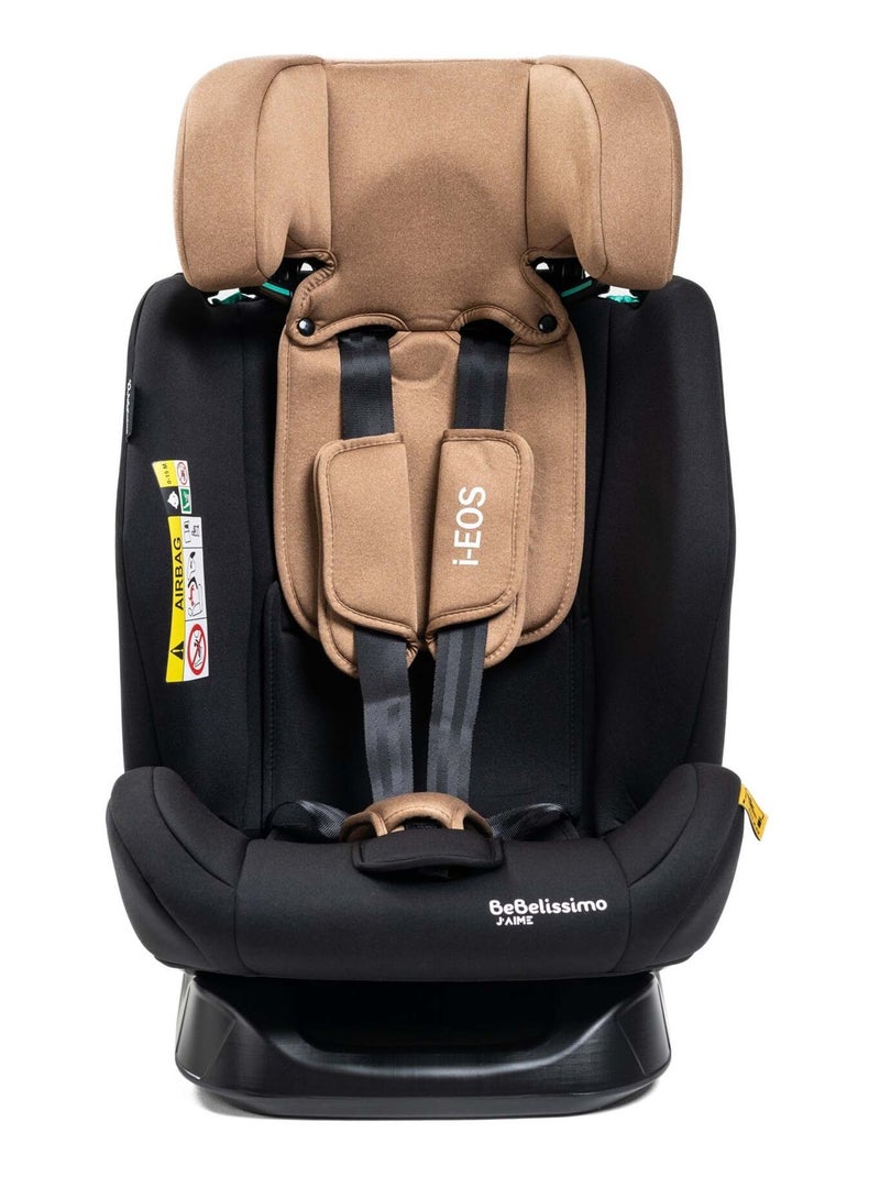 Bebelissimo  - cadeira auto i-size  - grupo 0+/1/2/3 - (0-36 kg) -  inclinável - 40-150 cm - i-eos Bege - Kiabi