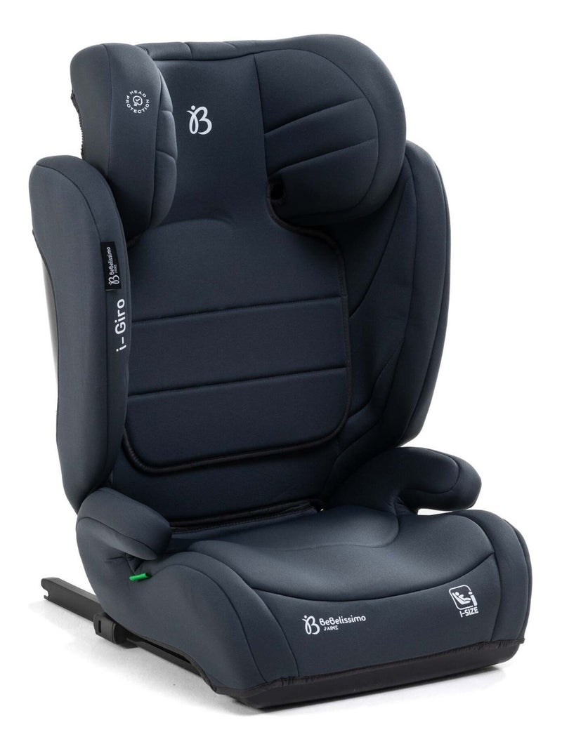 Bebelissimo  - cadeira auto isofix - assento elevatório i-size  - 100 - 150 cm - i-giro Cinza antracite - Kiabi