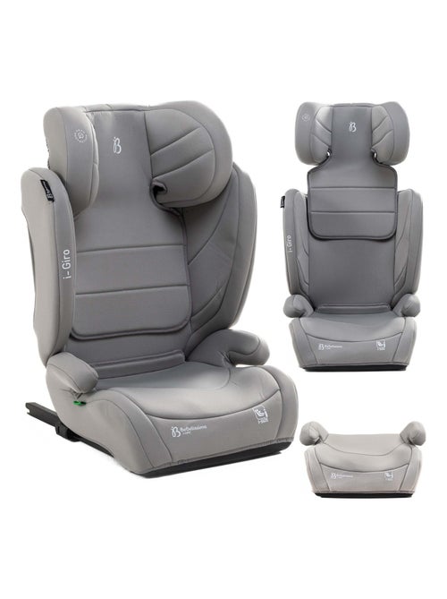 Bebelissimo - cadeira auto isofix - assento elevatório i-size - 100-150 cm - i-giro - Kiabi Bebelissimo - cadeira auto isofix - assento elevatório i-size - 100-150 cm - i-giro - Kiabi