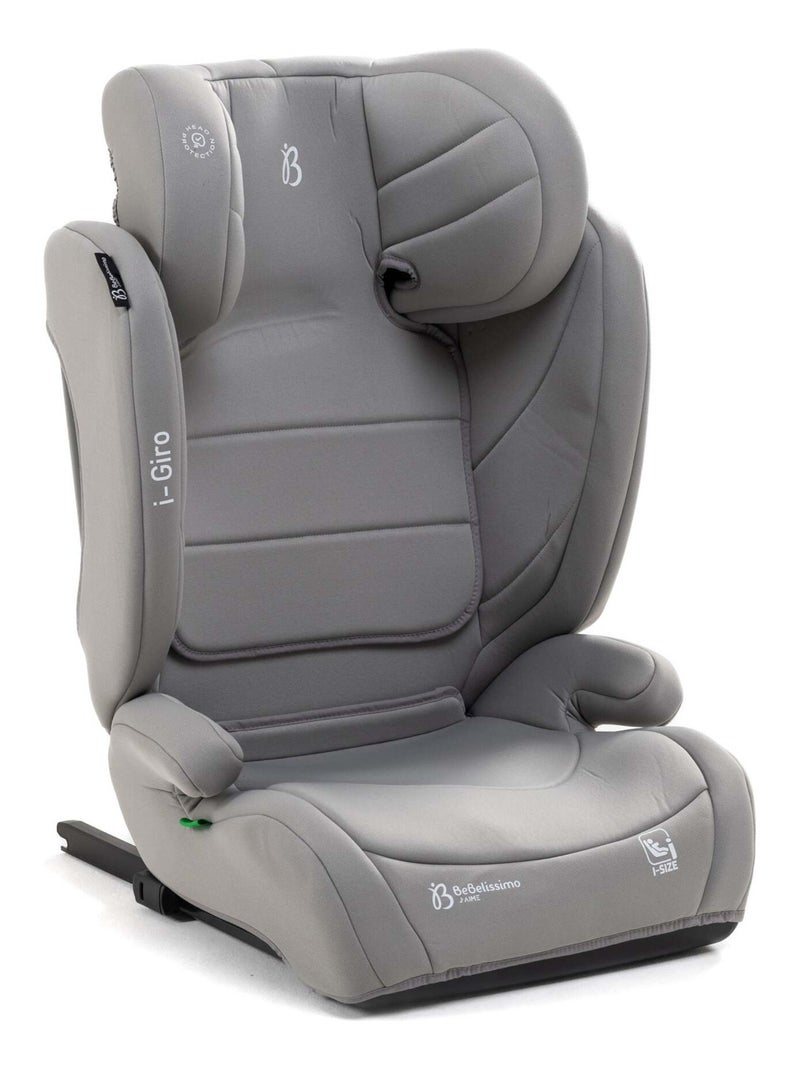 Bebelissimo  - cadeira auto isofix - assento elevatório i-size  - 100-150 cm - i-giro Cinza-prateado - Kiabi