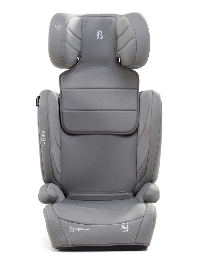 Bebelissimo  - cadeira auto isofix - assento elevatório i-size  - 100-150 cm - i-giro Cinza-prateado - Kiabi