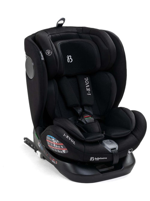 Bebelissimo - cadeira auto isofix - giratória a 360° - 40-150 cm - 0-36 kg - i-evol - Kiabi Bebelissimo - cadeira auto isofix - giratória a 360° - 40-150 cm - 0-36 kg - i-evol - Kiabi