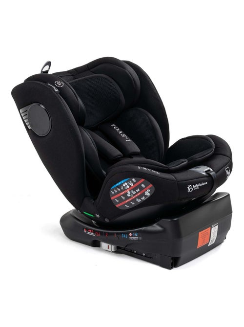 Bebelissimo - cadeira auto isofix - giratória a 360° - 40-150 cm - 0-36 kg - i-evol - Kiabi Bebelissimo - cadeira auto isofix - giratória a 360° - 40-150 cm - 0-36 kg - i-evol - Kiabi