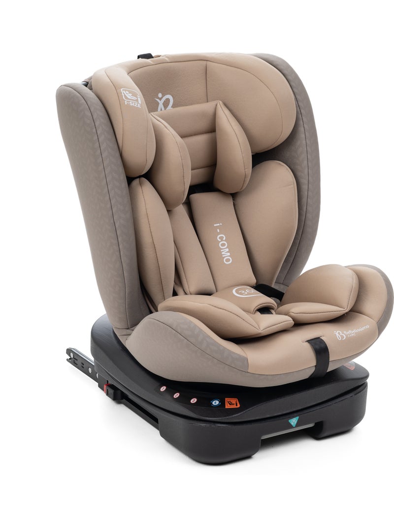 Bebelissimo - cadeira auto isofix - giratória a 360° - 40-150 cm -  0-36 kg  i-como Bege - Kiabi