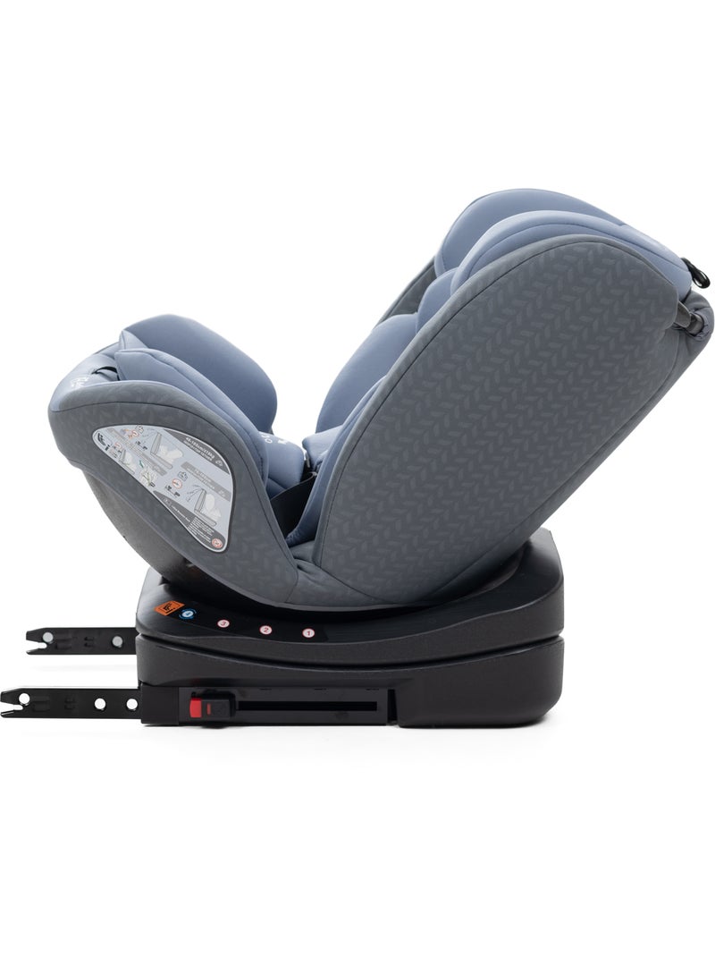 Bebelissimo - cadeira auto isofix - giratória a 360° - 40-150 cm -  0-36 kg  i-como Cinza - Kiabi