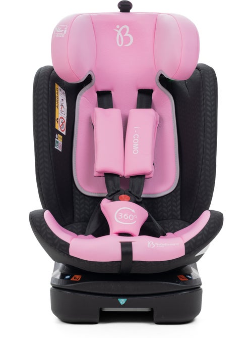 Bebelissimo - cadeira auto isofix - giratória a 360° - 40-150 cm - 0-36 kg i-como - Kiabi Bebelissimo - cadeira auto isofix - giratória a 360° - 40-150 cm - 0-36 kg i-como - Kiabi