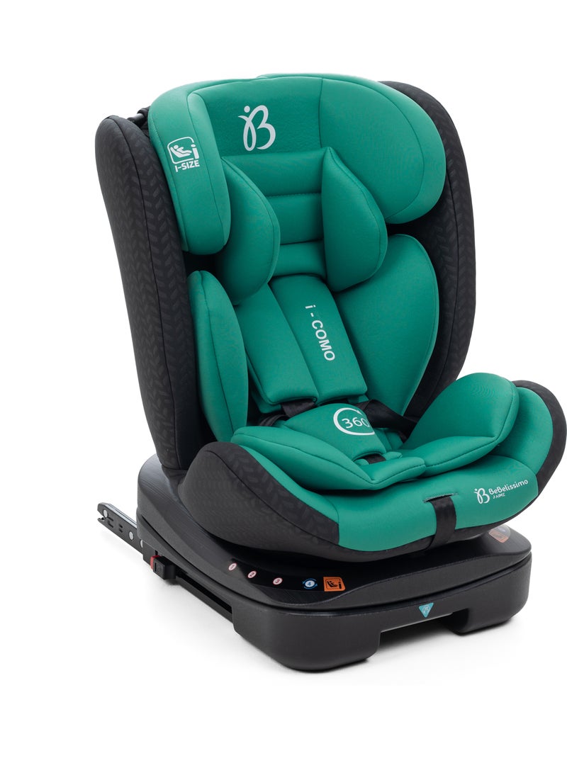 Bebelissimo - cadeira auto isofix - giratória a 360° - 40-150 cm -  0-36 kg  i-como Verde - Kiabi