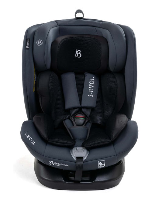 Bebelissimo - cadeira auto isofix - giratória a 360° - 40-150 cm - 0-36 kg i-evol - Kiabi Bebelissimo - cadeira auto isofix - giratória a 360° - 40-150 cm - 0-36 kg i-evol - Kiabi