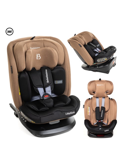 Bebelissimo - cadeira auto isofix - giratória a 360° - grupo 0+/1/2/3 - (0-36 kg) - hellios - Kiabi Bebelissimo - cadeira auto isofix - giratória a 360° - grupo 0+/1/2/3 - (0-36 kg) - hellios - Kiabi