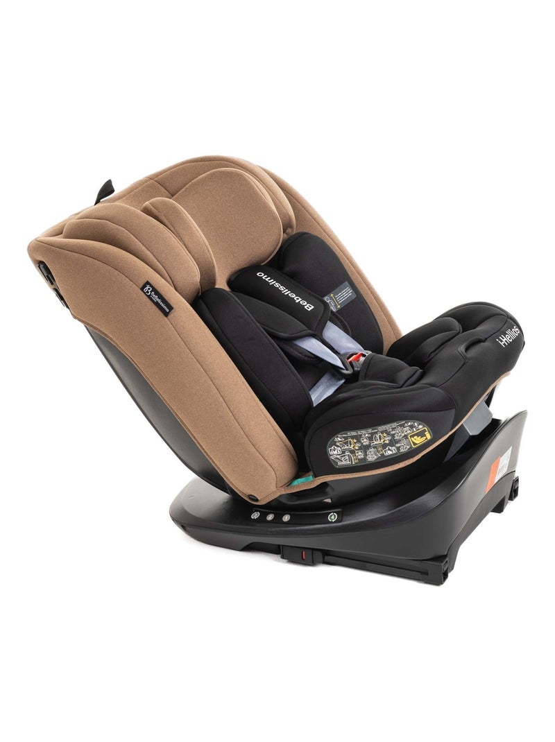 Bebelissimo  - cadeira auto isofix - giratória a 360° - grupo 0+/1/2/3 - (0-36 kg) - hellios Bege - Kiabi