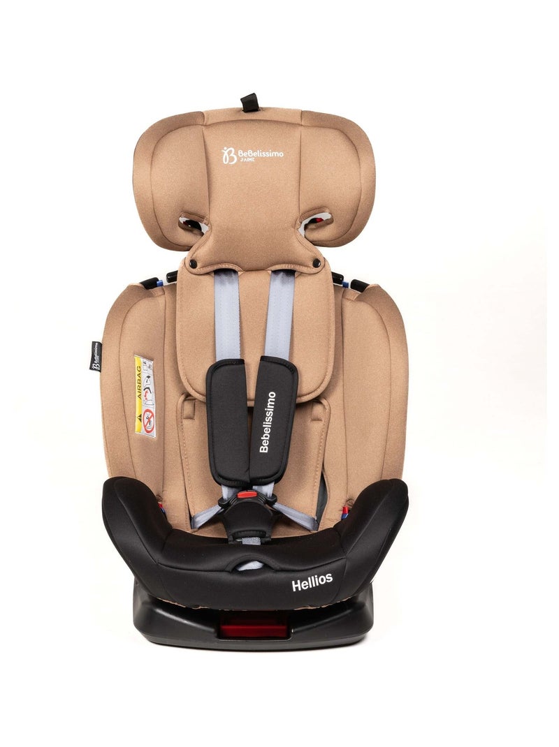 Bebelissimo  - cadeira auto isofix - giratória a 360° - grupo 0+/1/2/3 - (0-36 kg) - hellios Bege - Kiabi