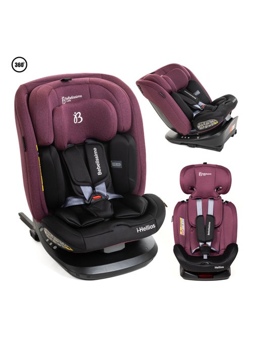 Bebelissimo - cadeira auto isofix - giratória a 360° - grupo 0+/1/2/3 - (0-36 kg) - hellios - Kiabi Bebelissimo - cadeira auto isofix - giratória a 360° - grupo 0+/1/2/3 - (0-36 kg) - hellios - Kiabi