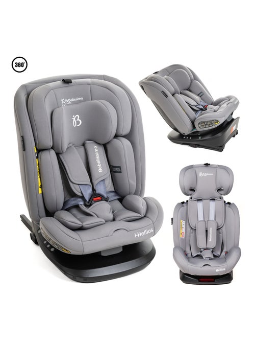 Bebelissimo - cadeira auto isofix - giratória a 360° - grupo 0+/1/2/3 - (0-36 kg) - hellios - Kiabi Bebelissimo - cadeira auto isofix - giratória a 360° - grupo 0+/1/2/3 - (0-36 kg) - hellios - Kiabi