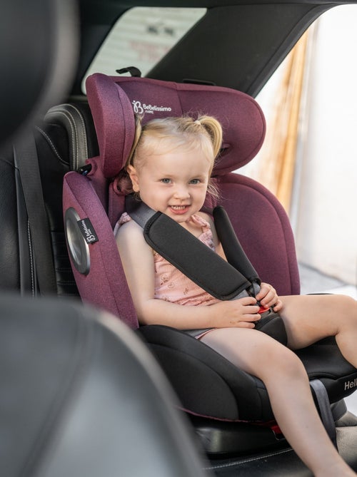 Bebelissimo - cadeira auto isofix - giratória a 360° - grupo 0+/1/2/3 - (0-36 kg) - hellios plus - Kiabi Bebelissimo - cadeira auto isofix - giratória a 360° - grupo 0+/1/2/3 - (0-36 kg) - hellios plus - Kiabi