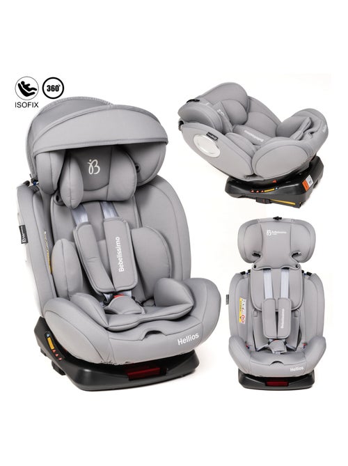 Bebelissimo - cadeira auto isofix - giratória a 360° - grupo 0+/1/2/3 - (0-36 kg) - hellios plus - Kiabi Bebelissimo - cadeira auto isofix - giratória a 360° - grupo 0+/1/2/3 - (0-36 kg) - hellios plus - Kiabi
