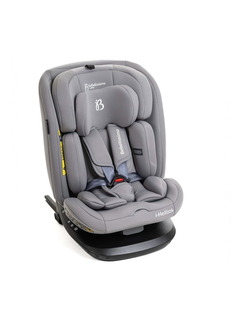 Bebelissimo - cadeira auto isofix - giratória a 360° - grupo 0+/1/2/3 - (0-36 kg) - hellios plus Cinza-prateado - Kiabi