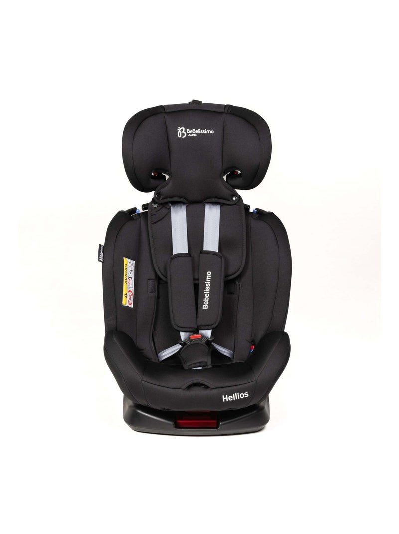 Bebelissimo  - cadeira auto isofix - giratória a 360° - grupo 0+/1/2/3 - (0-36 kg) - hellios Preto - Kiabi
