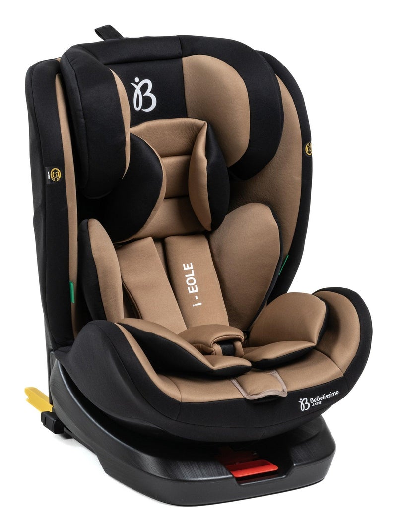Bebelissimo - cadeira auto isofix - giratória a 360° - grupo 0+/1/2/3 - (0-36 kg) - i-eole Bege - Kiabi