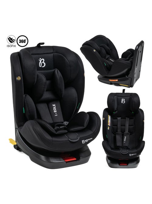 Bebelissimo - cadeira auto isofix - giratória a 360° - grupo 0+/1/2/3 - (0-36 kg) - i-eole - Kiabi Bebelissimo - cadeira auto isofix - giratória a 360° - grupo 0+/1/2/3 - (0-36 kg) - i-eole - Kiabi