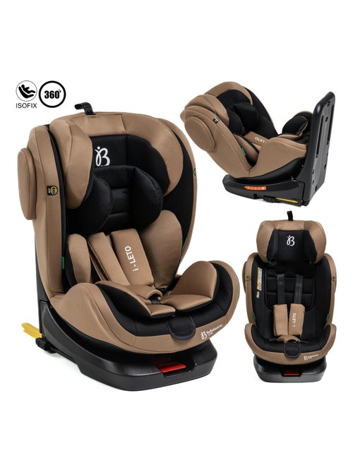 Bebelissimo - cadeira auto isofix - giratória a 360° - grupo 0+/1/2/3 - (0-36 kg) - i-leto - Kiabi Bebelissimo - cadeira auto isofix - giratória a 360° - grupo 0+/1/2/3 - (0-36 kg) - i-leto - Kiabi