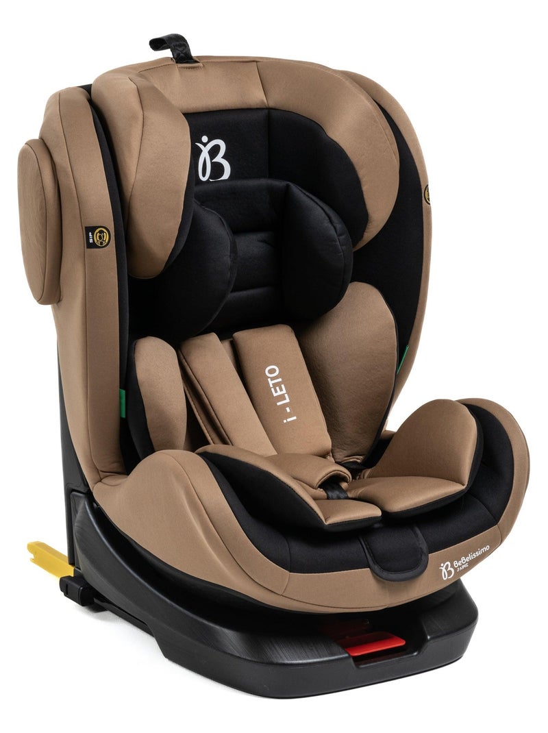 Bebelissimo - cadeira auto isofix - giratória a 360° - grupo 0+/1/2/3 - (0-36 kg) - i-leto Bege - Kiabi
